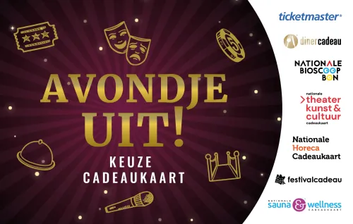 Avondje Uit! Keuze Cadeaukaart